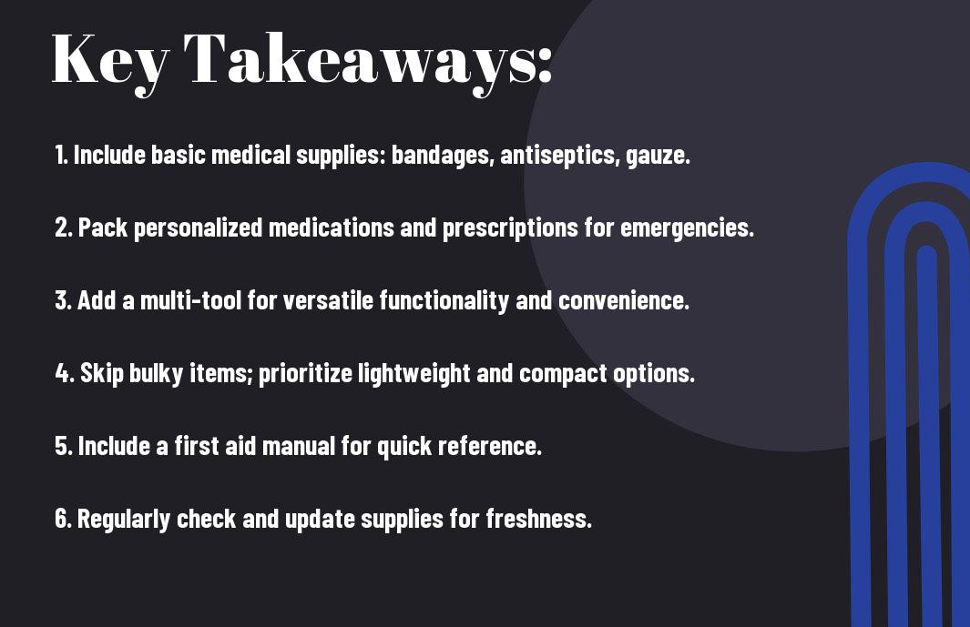 essential go bag first aid kit guide ukt