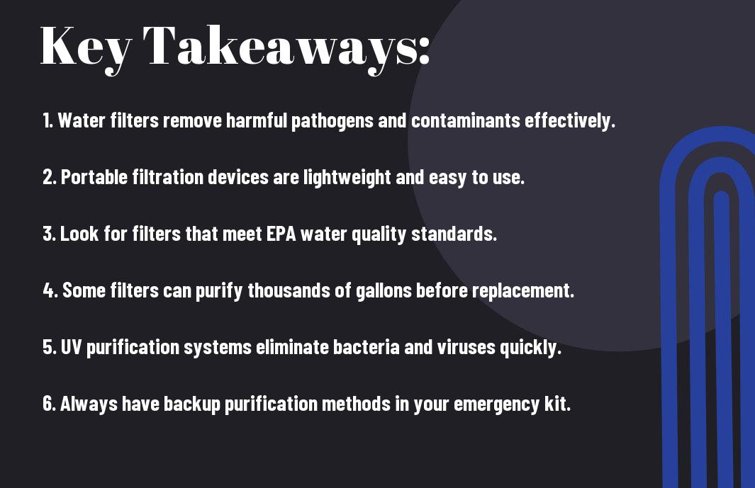 essential water filtration tools for your go bag rlj