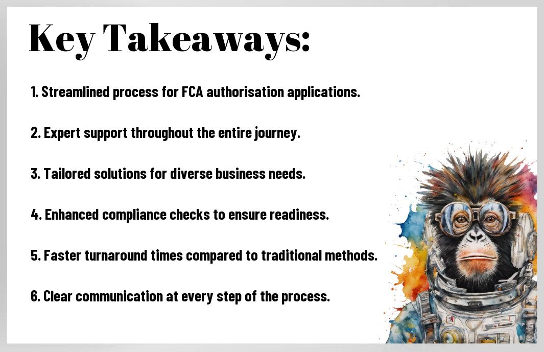 FCA Authorisation process Support