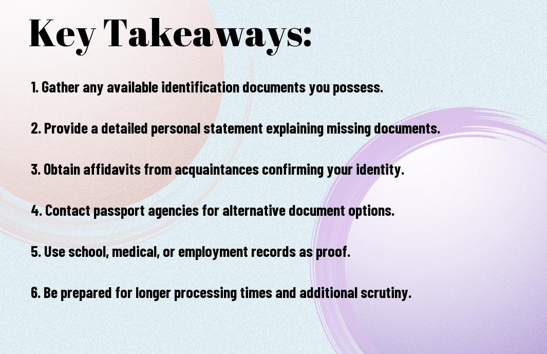 getting a passport with limited documentation cvw
