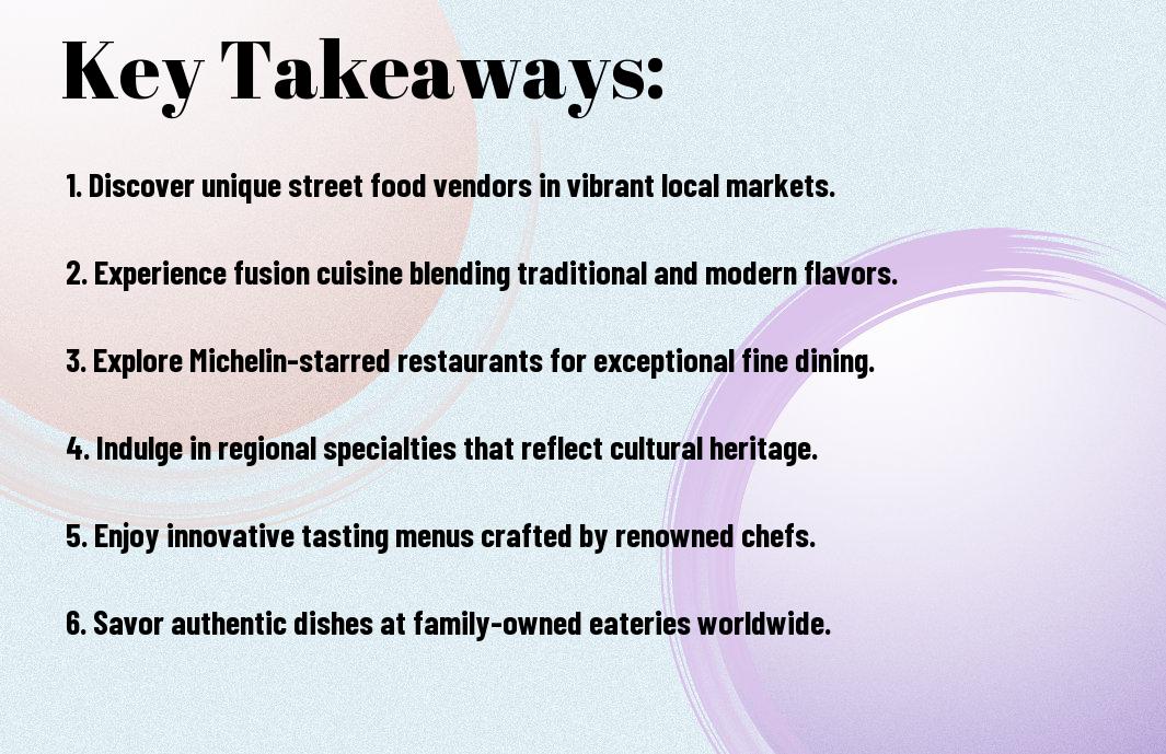 From Street Food To Fine Dining - Best Places To Eat Around The Globe 1 global dining from street food to fine cuisine tji