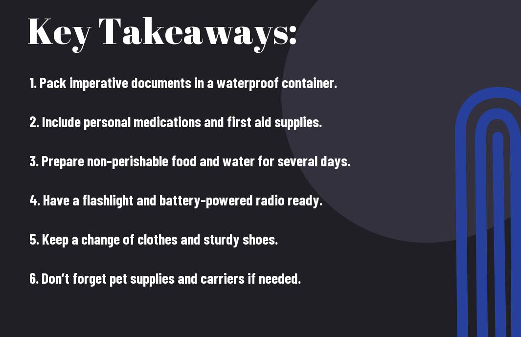 go bag essentials for wildfire evacuations ynl