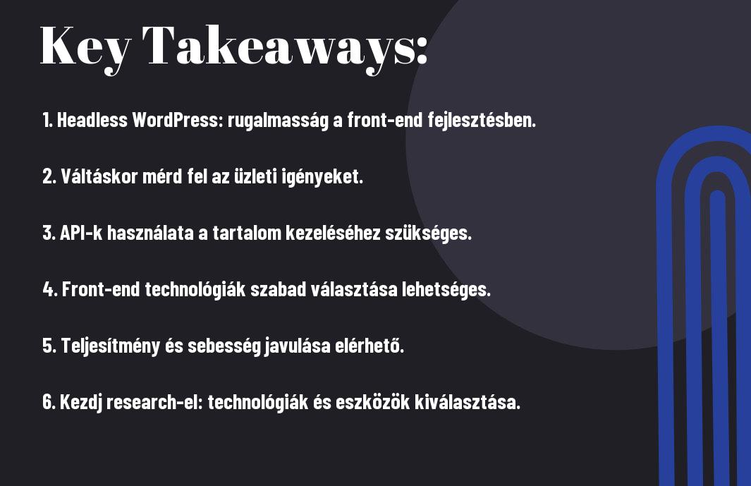 Headless WordPress - Mikor érdemes váltani és hogyan kezdj neki?