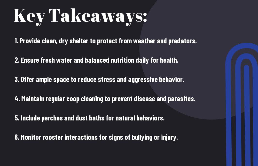 Creating A Healthy Environment For Your Rooster - Tips For Backyard Poultry Owners