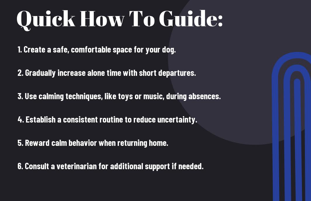 How To Help Your Dog Overcome Separation Anxiety