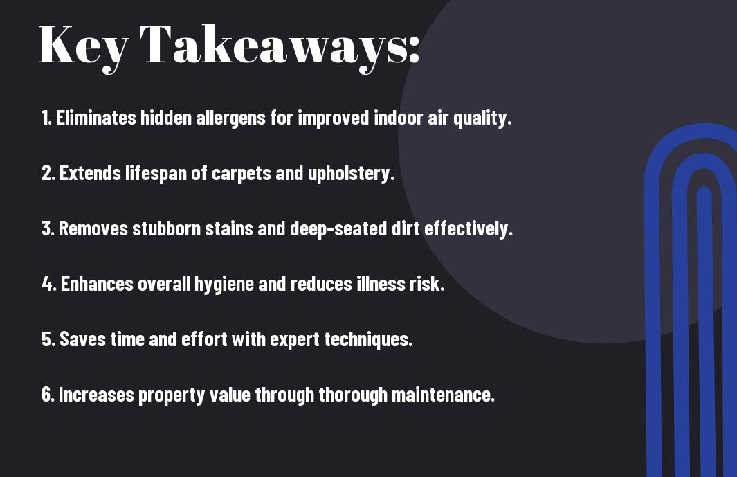 hidden benefits of professional deep cleaning services jlj