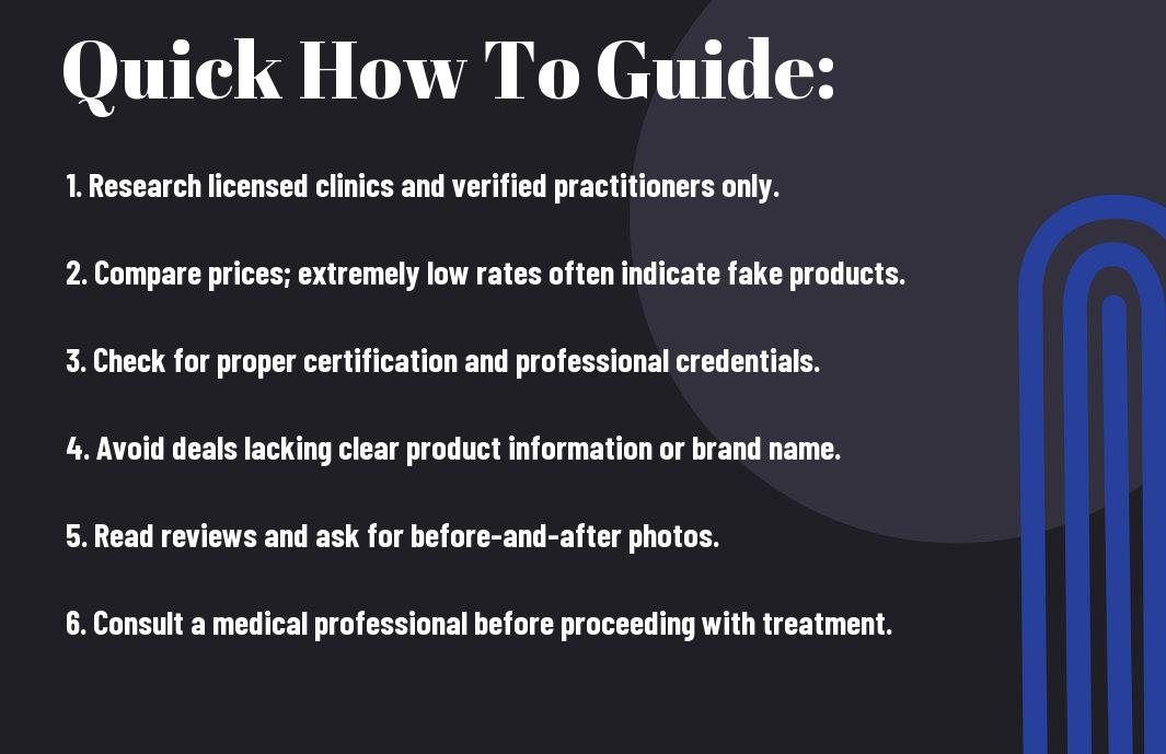 how to spot fake botox deals safely tyl