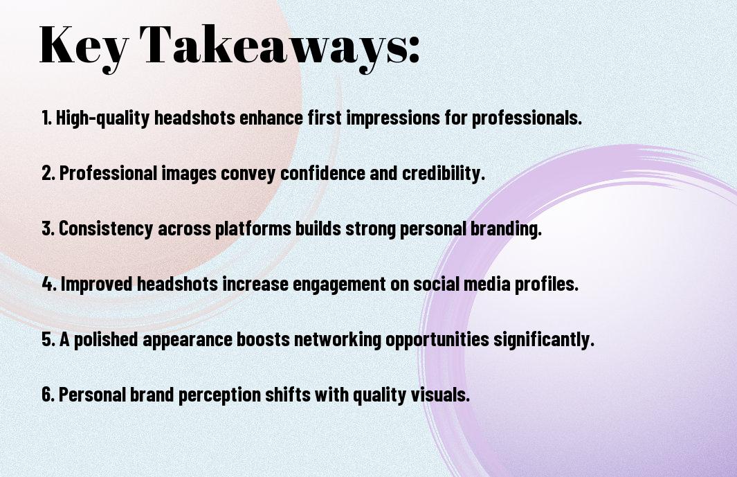 impact of high quality corporate headshots equ