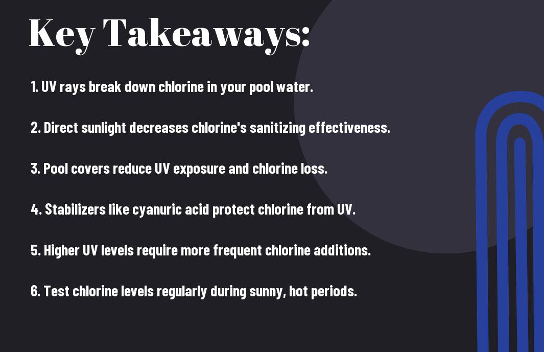 impact of uv rays on pool chlorine tkq