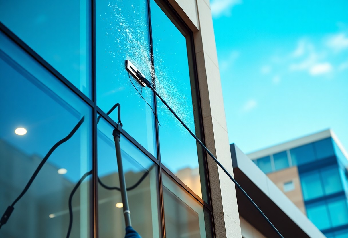 tall building window washing