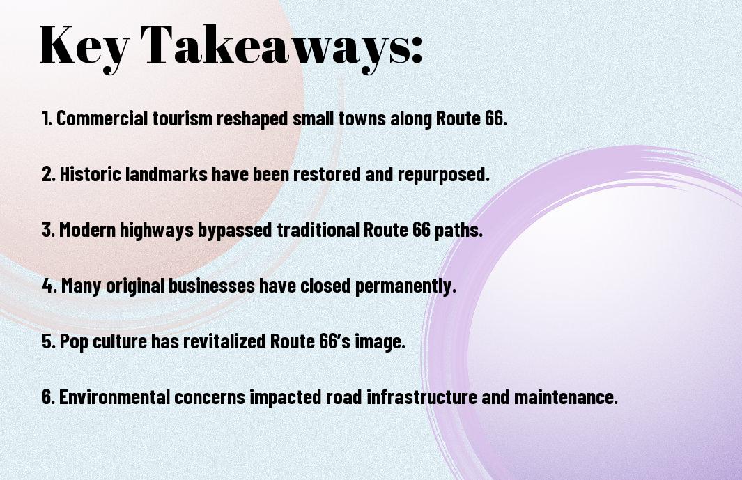 What Irrevocable Changes Have Transpired On Route 66? 2 irrevocable changes on route 66 huo