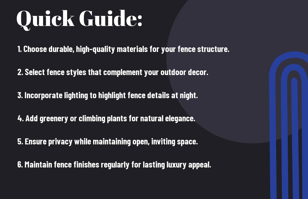 Luxury Outdoor Living With Premium Fences A Guide Tjp