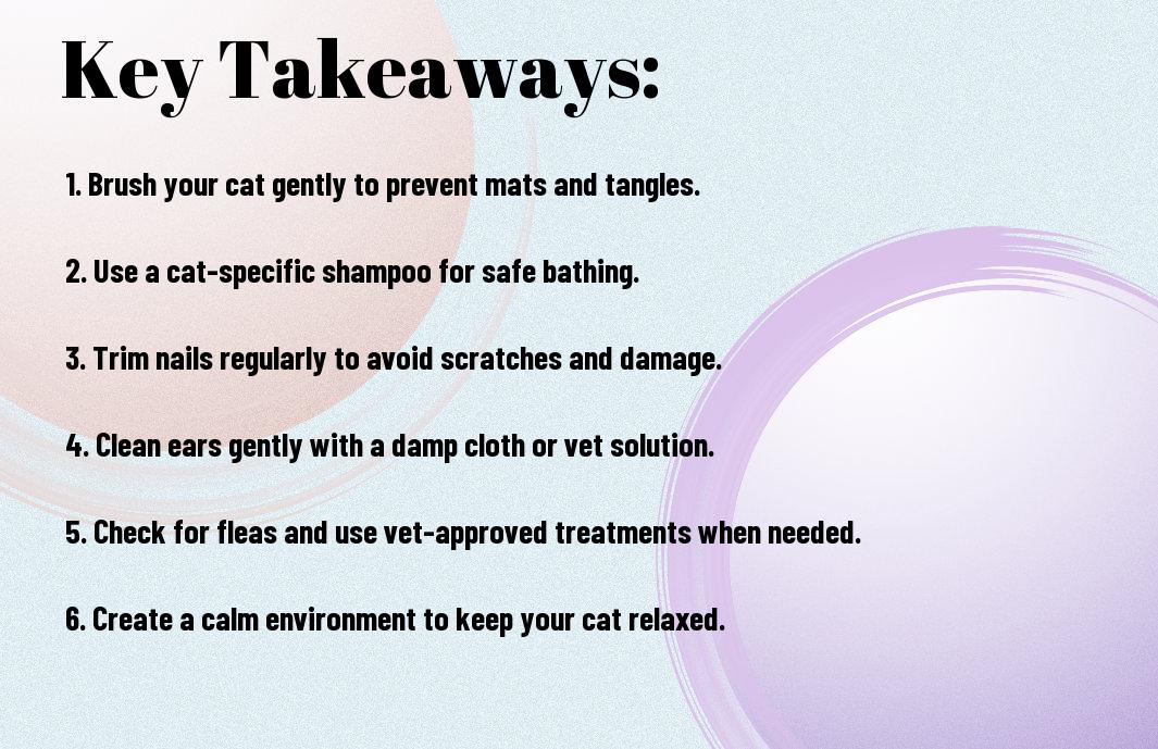10 Simple Steps To Master Cat Grooming At Home Tips
