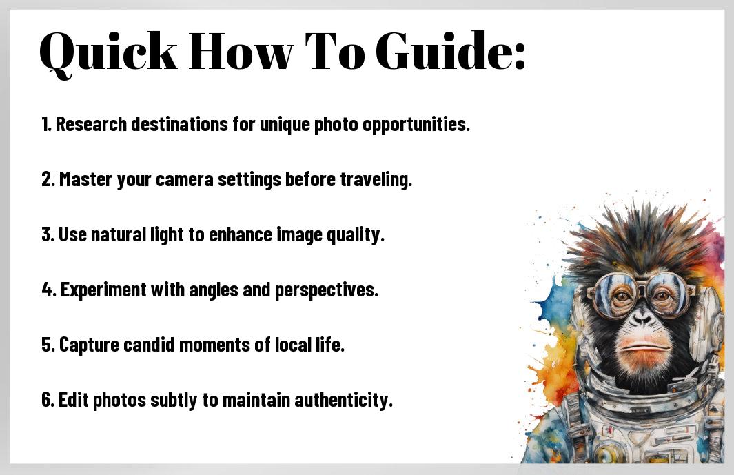 Comprehensive How-To Guide For Perfecting Your Travel Photography Skills