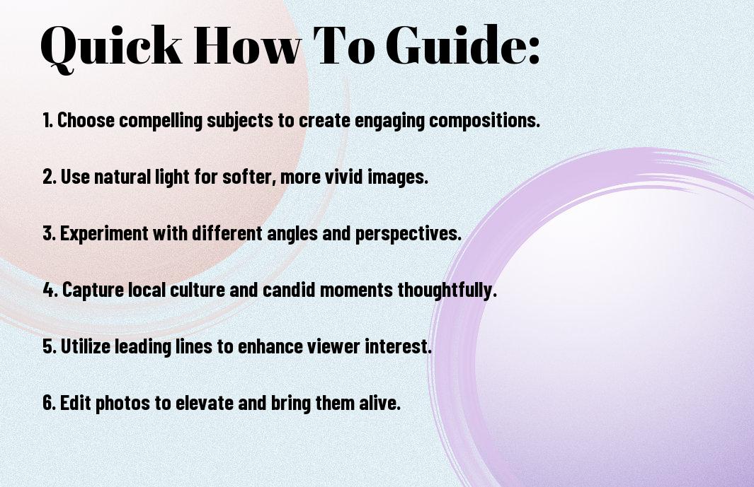 The Inspired How-To Cheat Sheet For Memorable Travel Photography 1 memorable travel photography cheat sheet yah