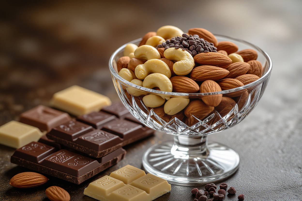 nuts chocolate sensory