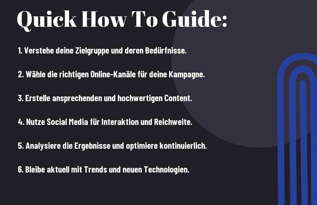 Wie funktioniert Online Marketing