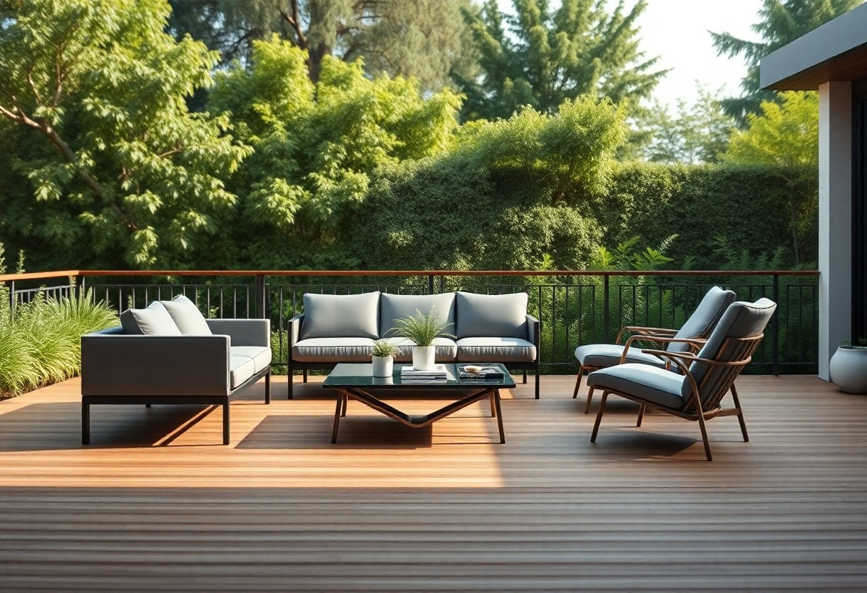outdoor furniture modern