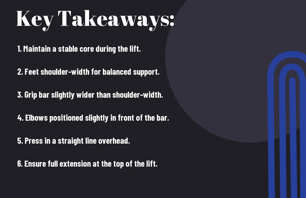 Overhead Press - Best Technique for Strength