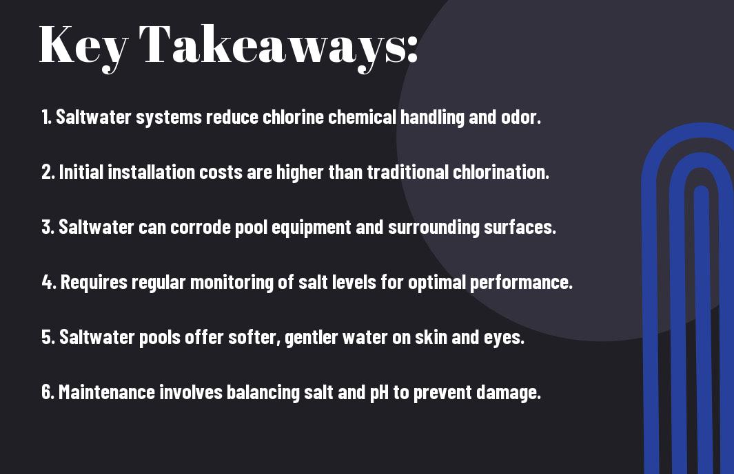 pros and cons of saltwater pool systems hgz