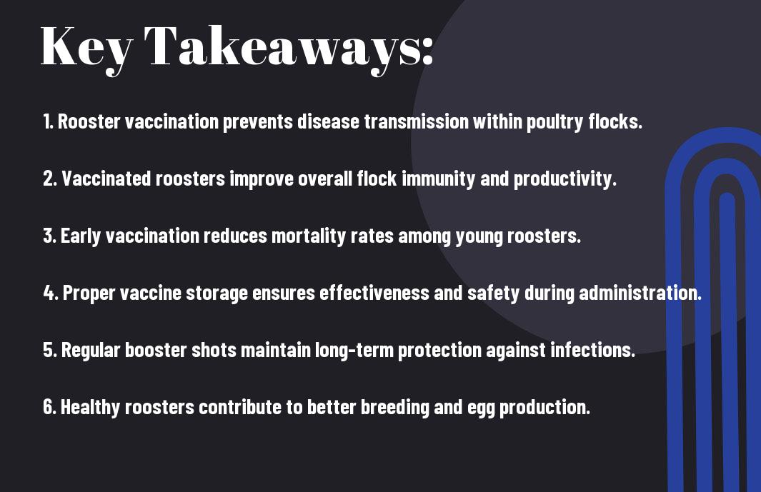 Rooster Vaccination - A Key Component To Ensuring Flock Health