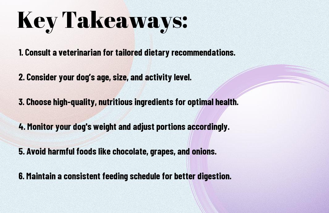 Choosing The Right Diet And Nutrition Plan For Your Dog's Health