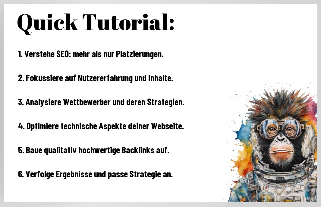 Warum Platz 1 nicht alles ist – SEO-Wahrheit!