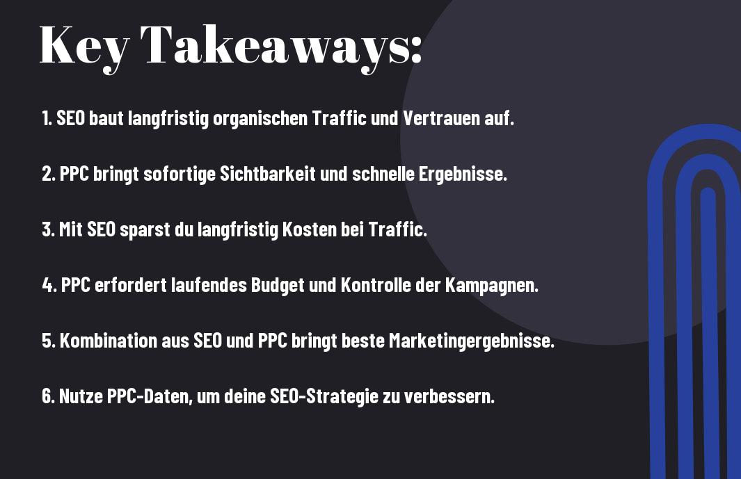 SEO vs PPC