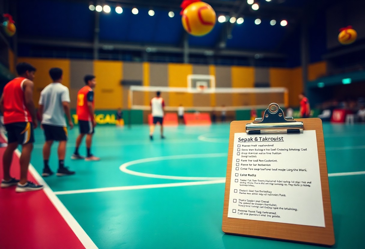 Sepak Takraw tournament preparation