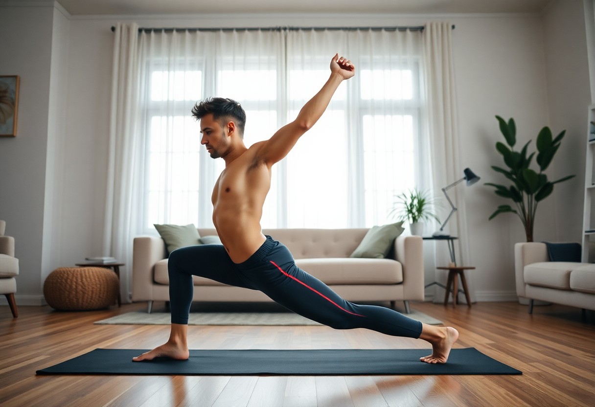 Standing ab workout routines to strengthen core without equipment at home