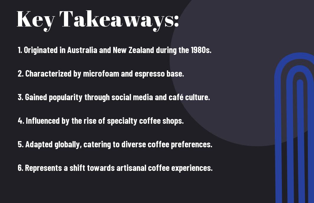 the rise of flat white coffee worldwide gzz