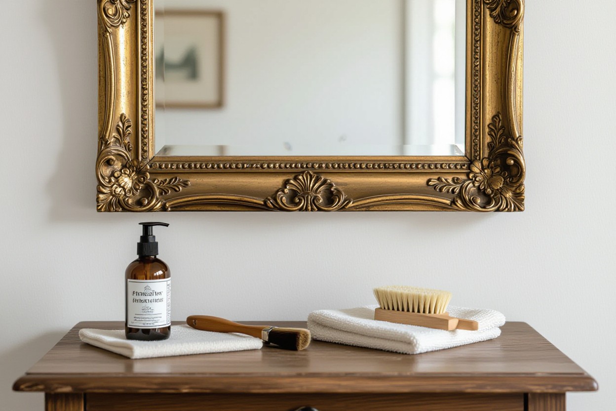 Antique Mirror Restoration: