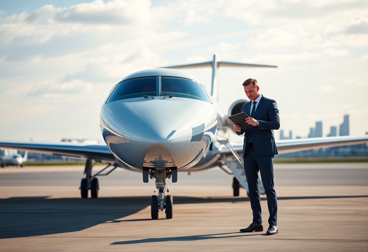 Corporate Jet Preflight, Corporate jet flights