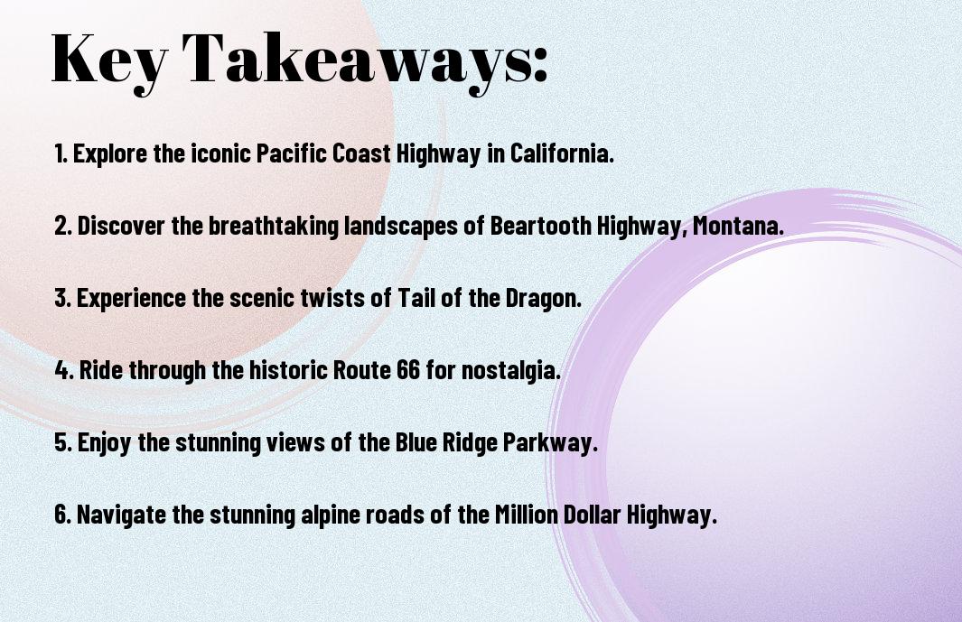 Top 10 Motorcycle Rides In The US - Scenic Routes You Can't Miss 1 top 10 must see motorcycle rides in the us tms