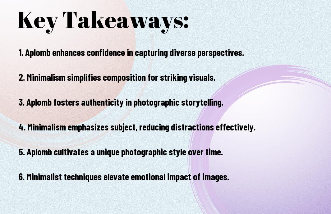 transform your photography with aplomb and minimalism hpd