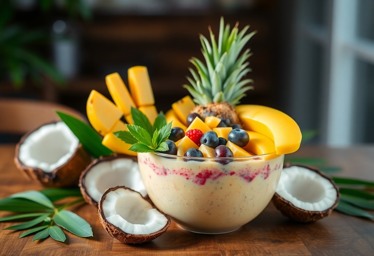 Tropical Smoothie Nutrition Facts & Benefits1