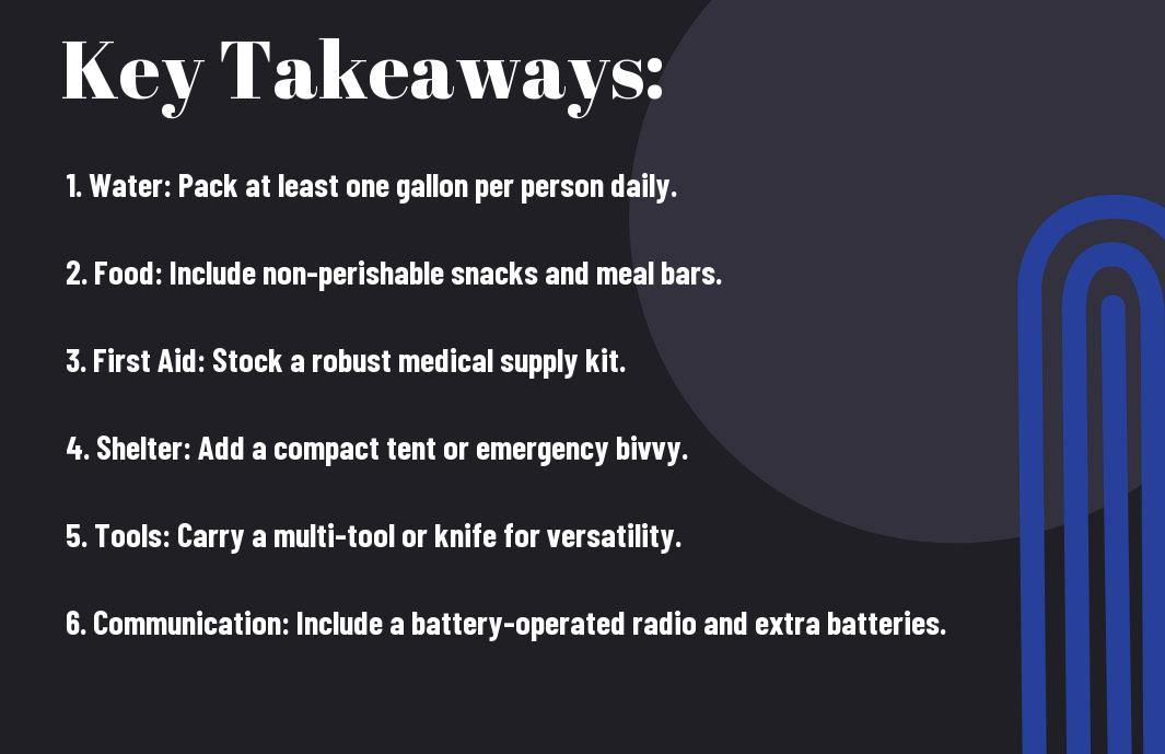 ultimate 72 hour go bag packing list azi