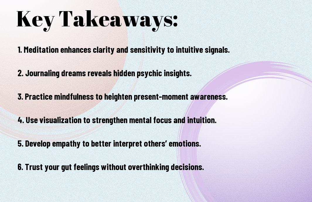 Improve Psychic Intuition