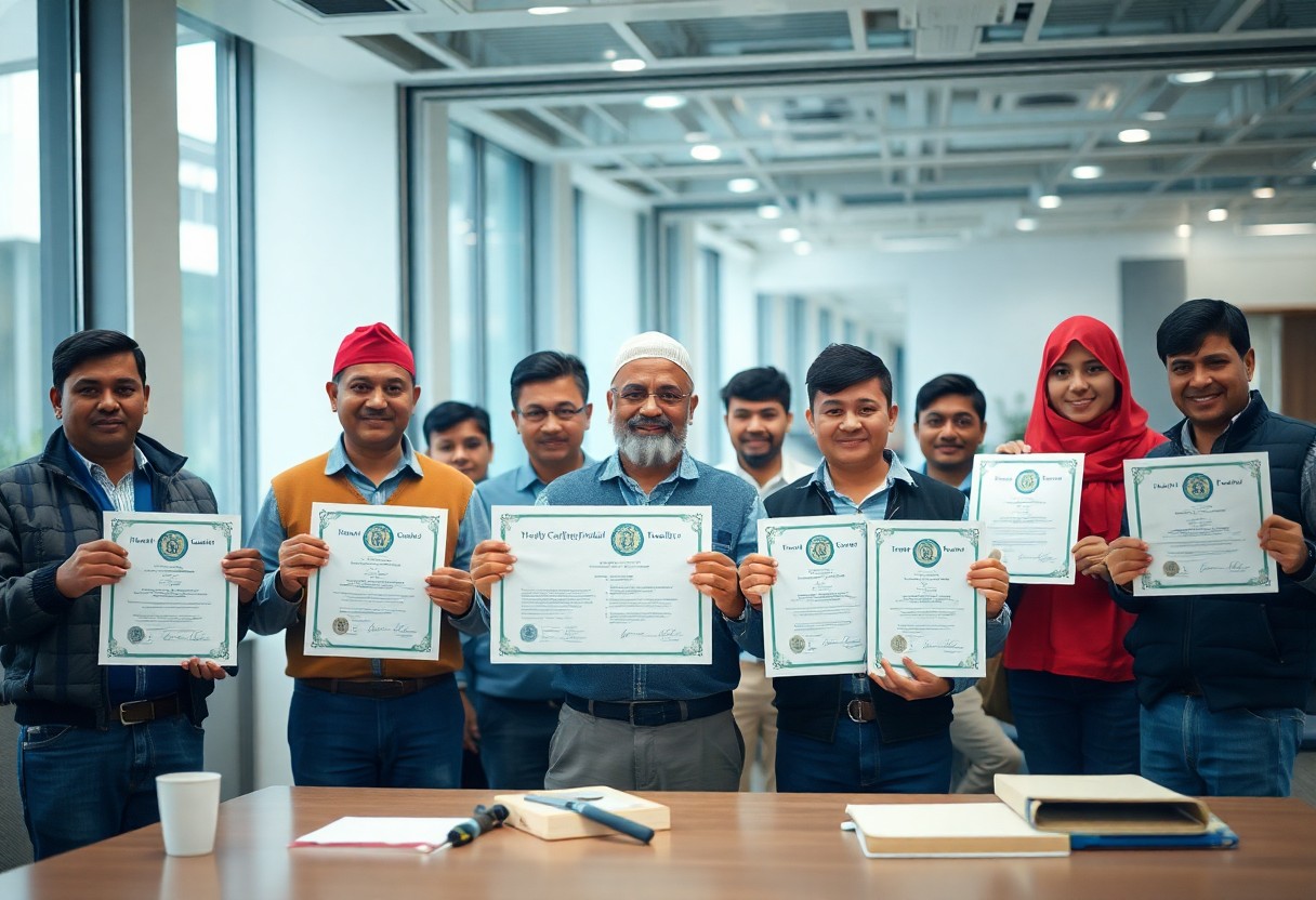 verifying nepali skilled workers certifications rgi