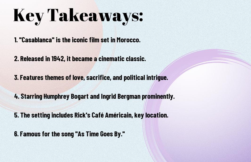 what classic movie was set in morocco