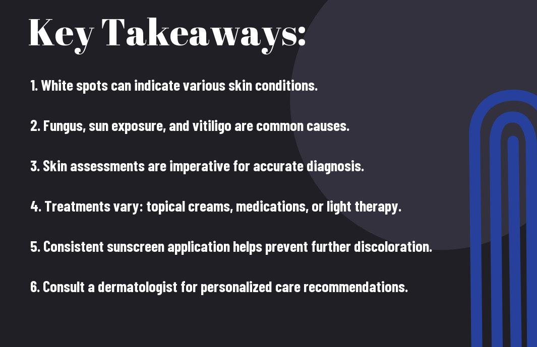 White Spots on Skin - Causes & Treatments White Spots on Skin - Causes & Treatments