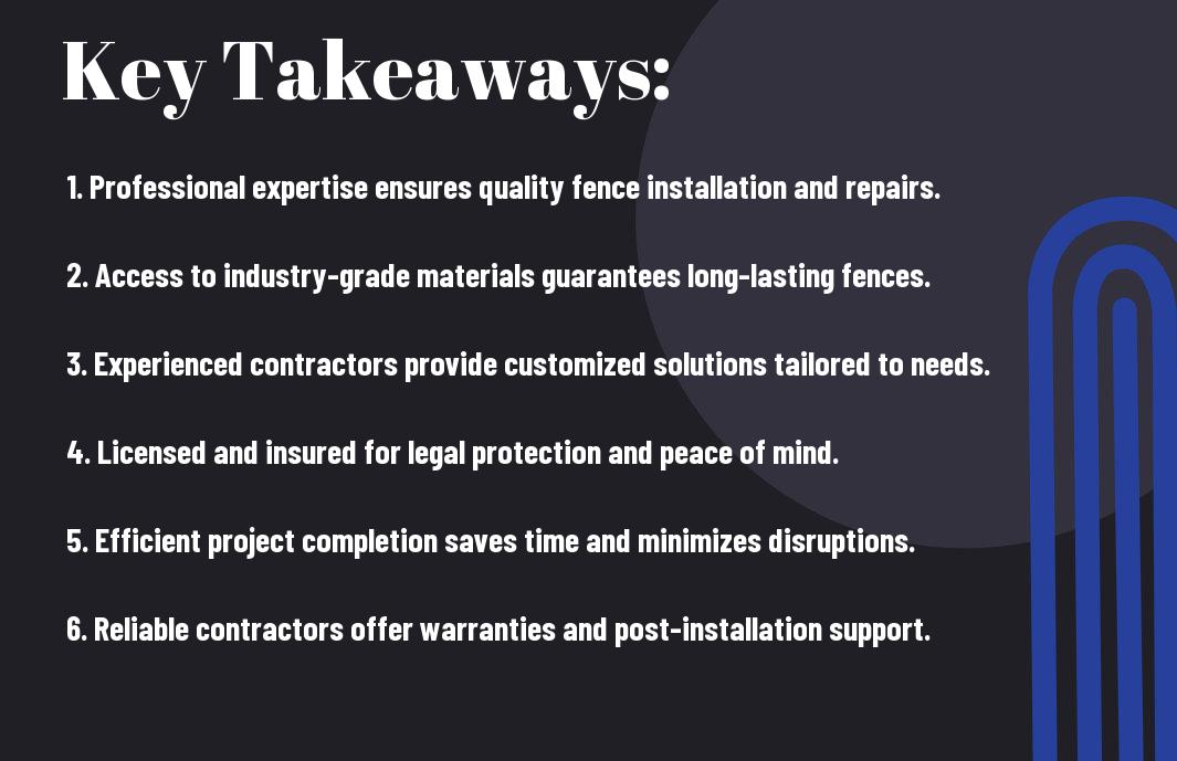 Why Fence Contractors Are Credible Choices Jhp