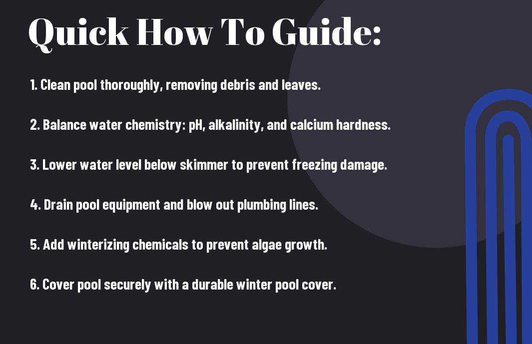 winterizing your pool texas guide dvd