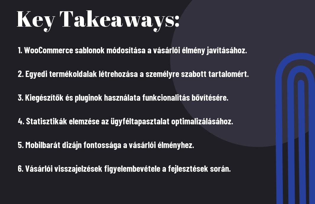 WooCommerce testreszabás haladóknak - Egyedi vásárlói élmény kialakítása