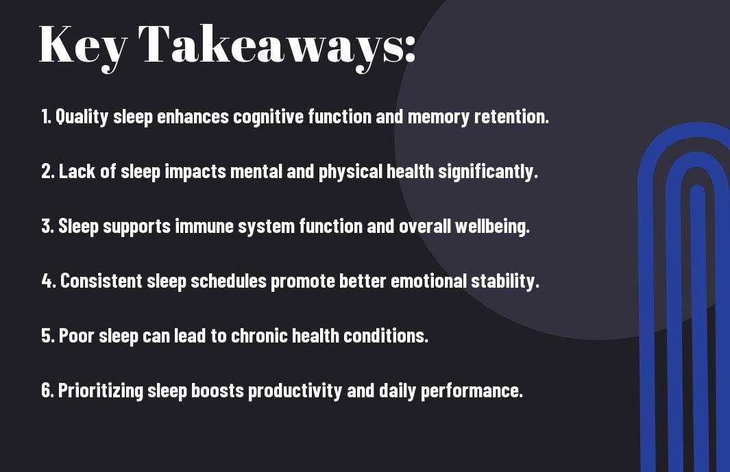 World Sleep Day - Why Quality Sleep Matters