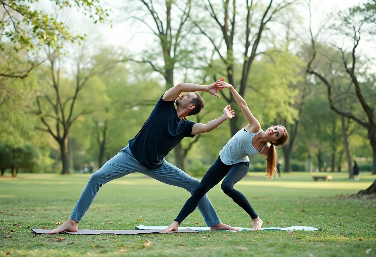 Yoga Poses for Two - Partner Stretching